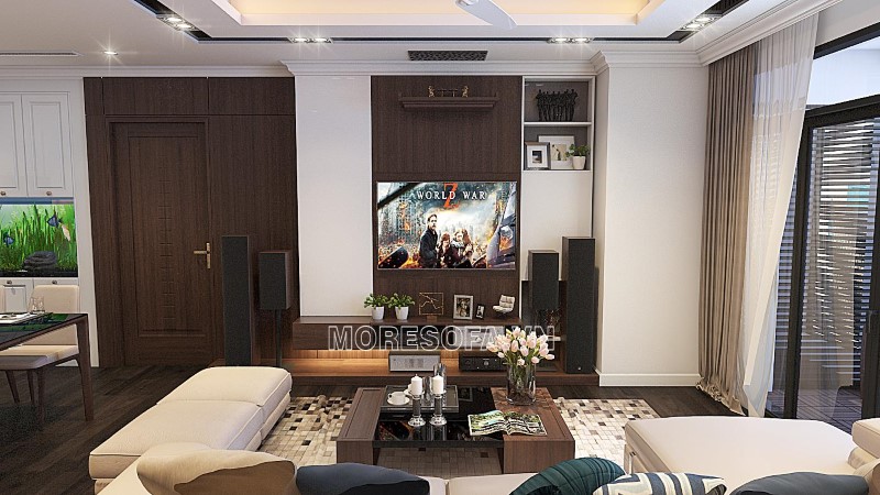 Ghế sofa góc đẹp, sang trọng cho phòng khách nhỏ